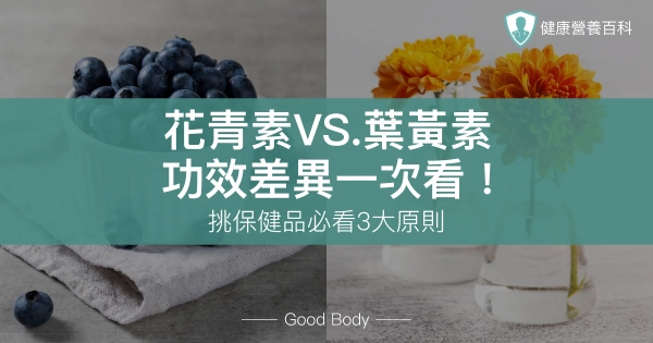 花青素vs葉黃素：護眼功效差很大！3大選購關鍵別踩雷